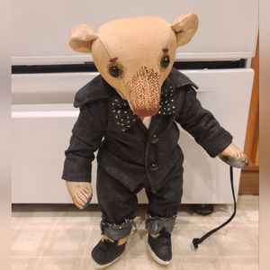 Teddy Bear in Black Suit